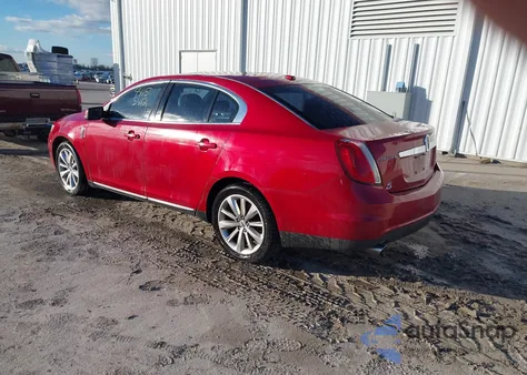 2009 Lincoln Mks z USA, uszkodzony, nr VIN 1LNHM93R99G634039